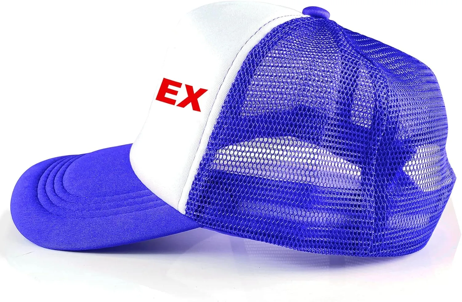 12 Pack Sublimation Blanks Hats,Customized Polyester Mesh Cap with Adjustable Snapback Strap for DIY Baseball Cap