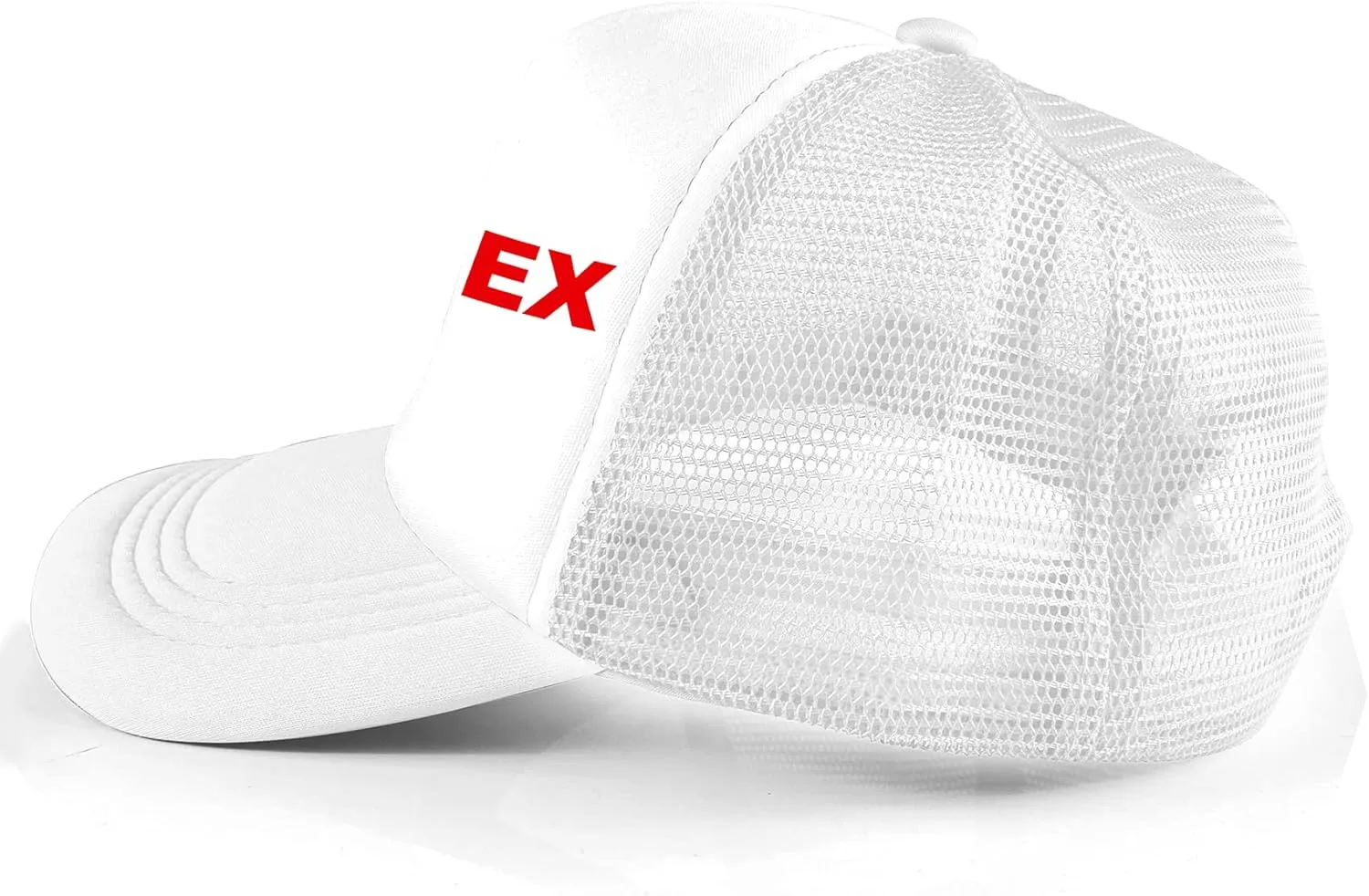 12 Pack Sublimation Blanks Hats,Customized Polyester Mesh Cap with Adjustable Snapback Strap for DIY Baseball Cap