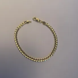 4.0MM Concave Curb Bracelet