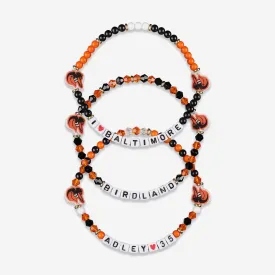 Adley Rutschman Baltimore Orioles 3 Pack Player Friendship Bracelet