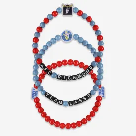 AFC Richmond Ted Lasso™ 3 Pack Beaded Friendship Bracelet