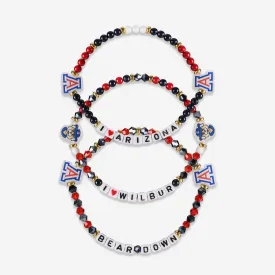 Arizona Wildcats 3 Pack Friendship Bracelet
