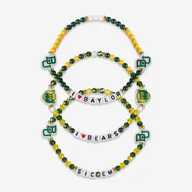 Baylor Bears 3 Pack Friendship Bracelet