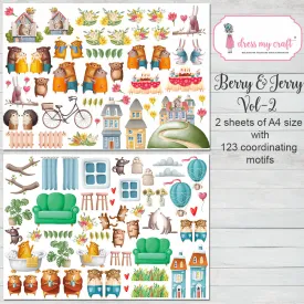 Berry & Jerry Motif Sheets Vol-2