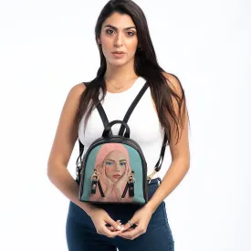 Black Mini Backpack Don't Judge