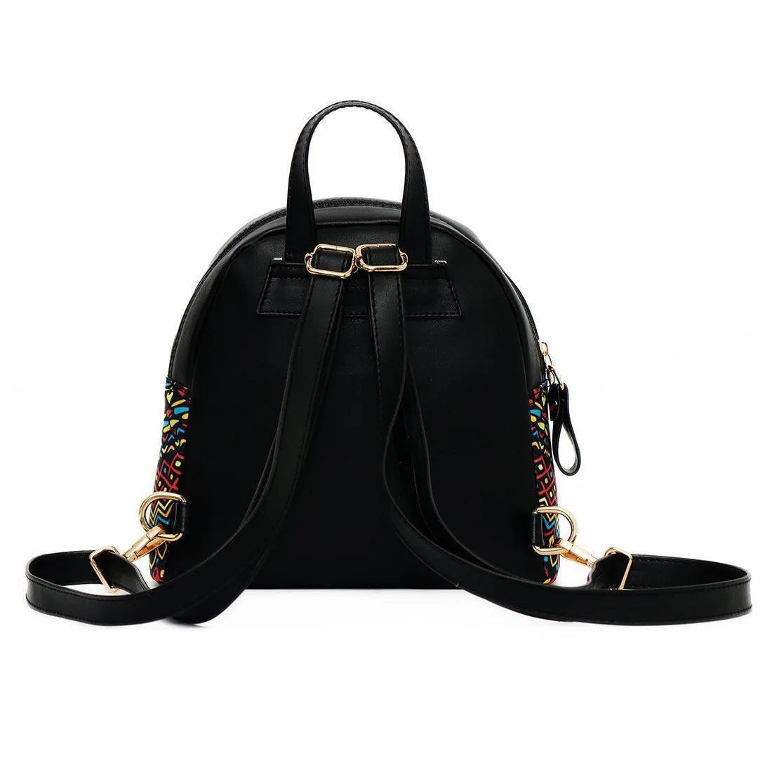 Black Mini Backpack Don't Judge