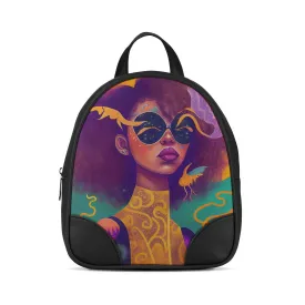 Black O Mini Backpacks Pinky Hair