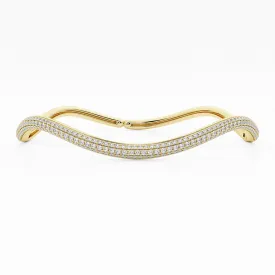 Bombë wavy bangle