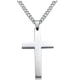 Cross Stainless Steel Pendants Necklace
