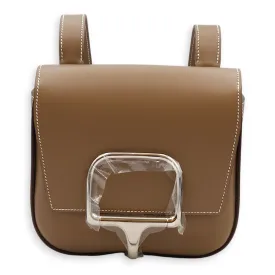 Della Cavalleria Mini Etoupe in Tadelakt, Palladium hardware