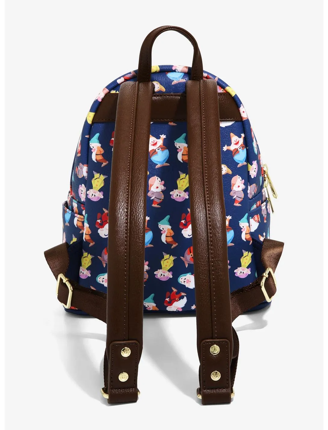 Disney Mini Backpack Seven Dwarfs AOP Loungefly
