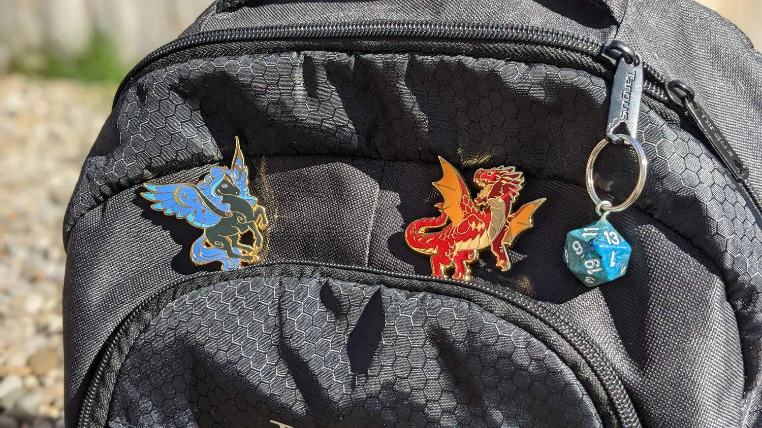 Dragon Pin (Shiver, Ice Dragon) | 2" Hard Enamel Pin