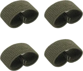Elastic Belt Keepers Strap Organizers Belt Loop Stays Backpack Straps Holder Retainer Band for 1.5" Wide Belts/Straps