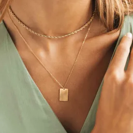 FASHIONABLE LAYERED NECKLACE SET