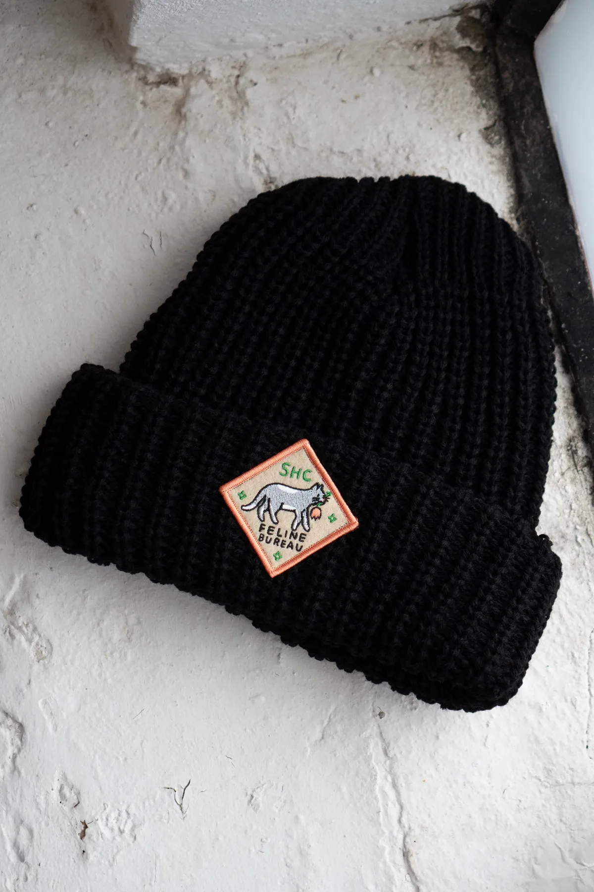 Feline Bureau Chunky Beanie
