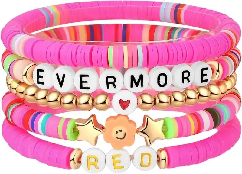 Friendship Trading Bead Bracelets for Swiftie Fans