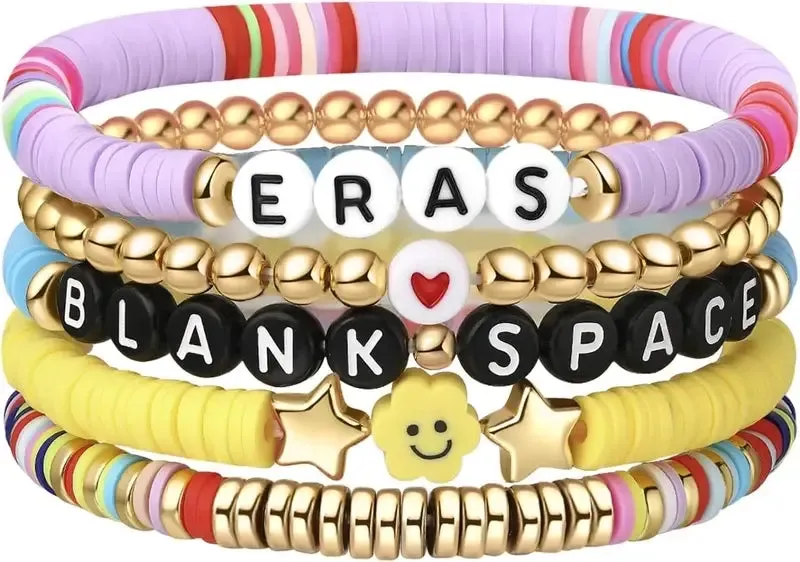 Friendship Trading Bead Bracelets for Swiftie Fans