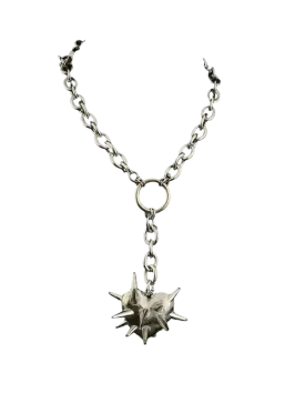 Geometric Spikey Heart Necklace