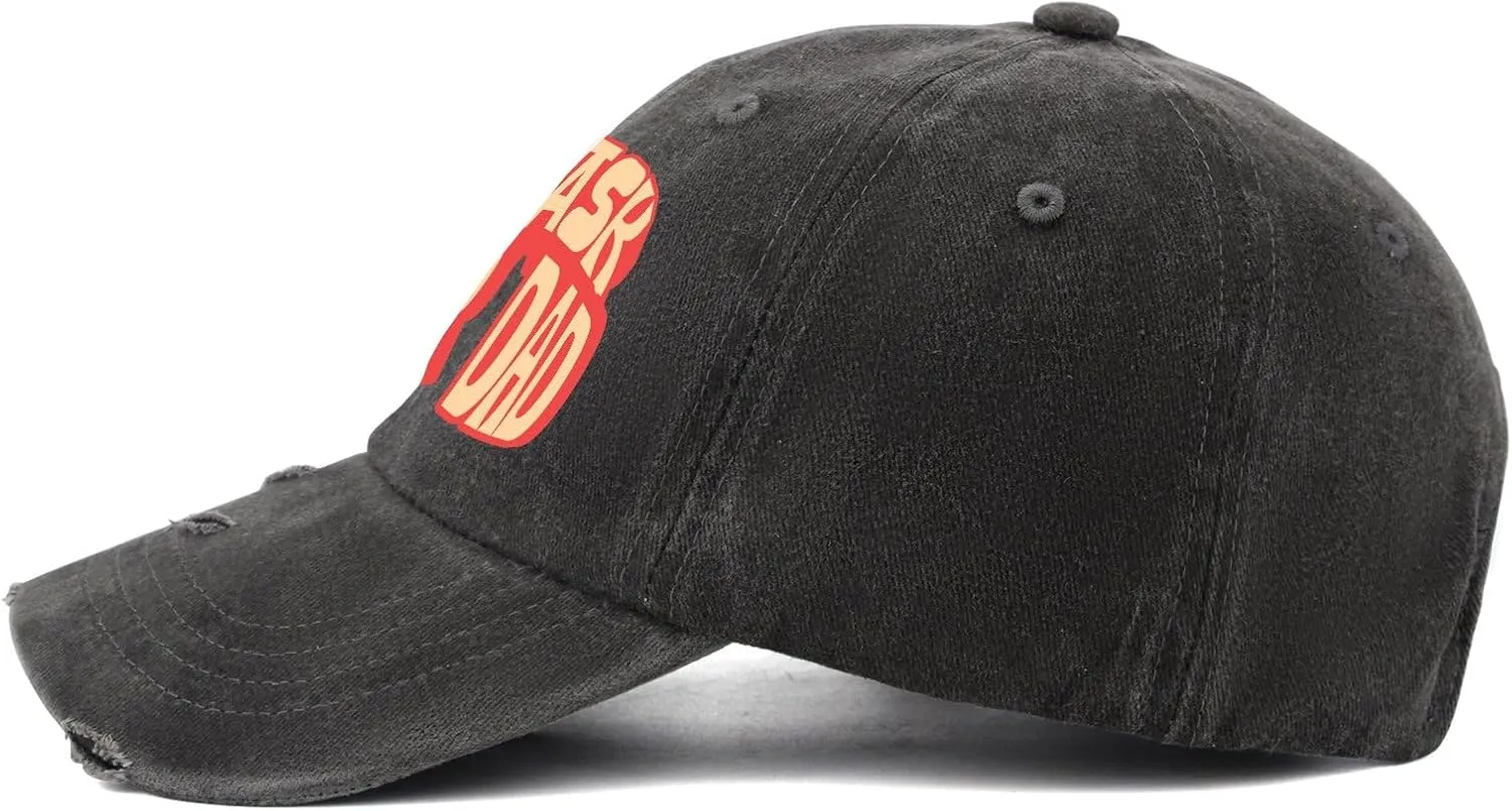 Go Ask Your Dad Hats for Men Washed Distressed Baseball Caps Vintage Washed Ball Cap Light Weight