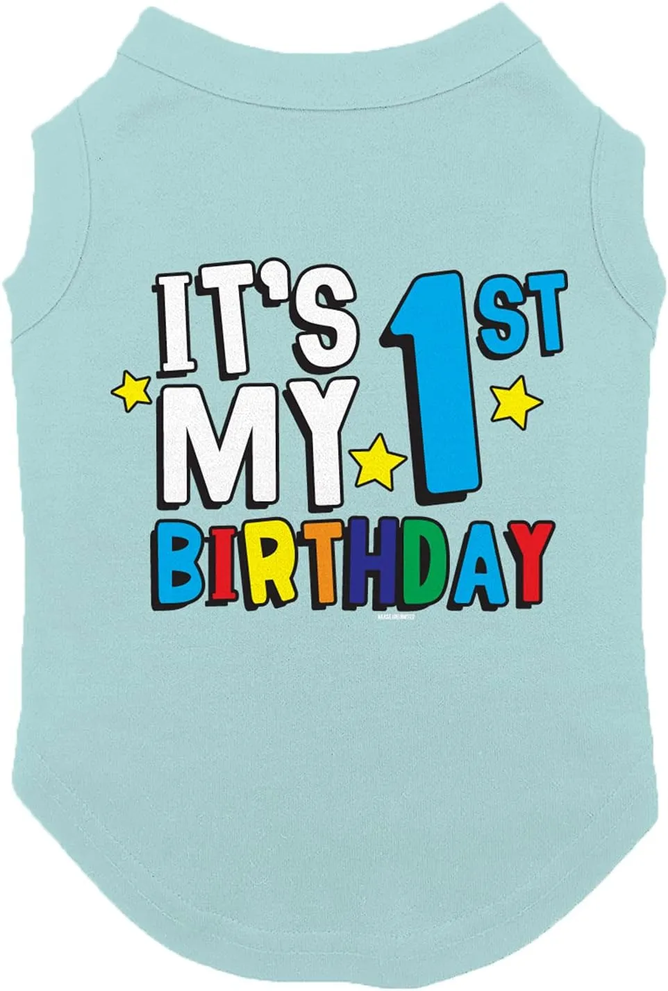 It's My 1st Birthday - First Dog Shirt (Chill, 2X-Large)