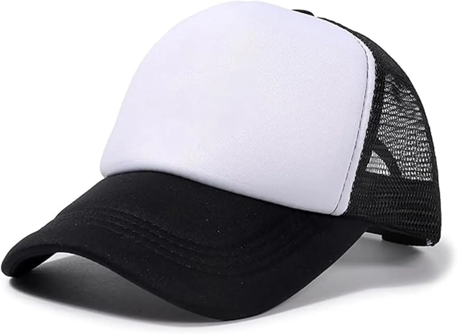IZUS 1-4T Toddler Cute Mesh Trucker Hat Baby-Girls Foam Baseball Caps Adjustable Snapback Strap Two-Tone Visor Hat Baby-Boys