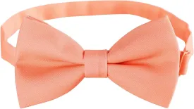 Kajeer Classic Pre-Tied Mens Bow Ties Formal Adjustable Solid Tuxedo Bowtie for for Adults & Children