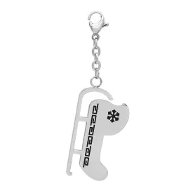 Ladies Stainless Steel Snow Boot Pendant