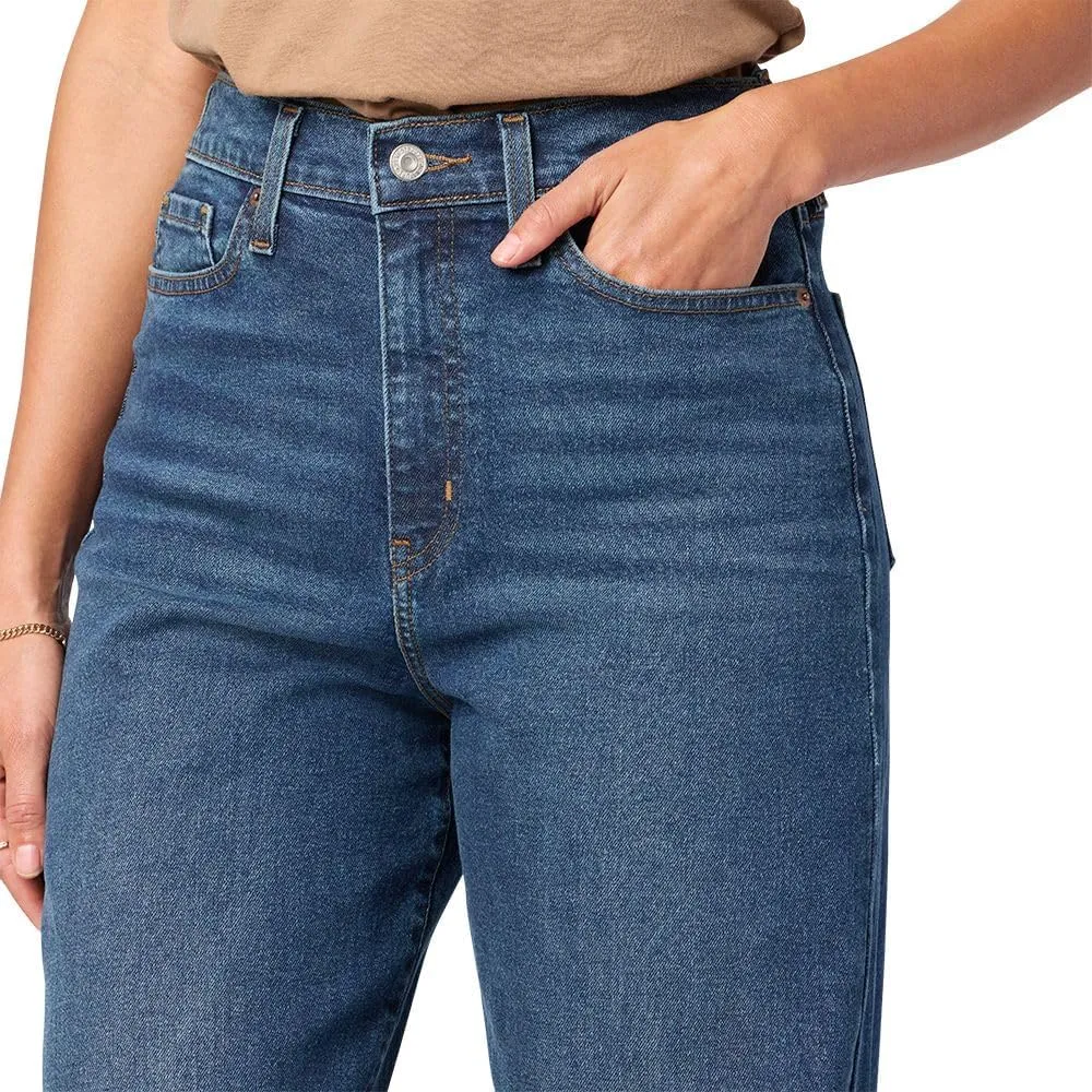 Levi Strauss Signature Gold Women's Heritage High-Rise Loose Straight (Also Available in Plus Size)