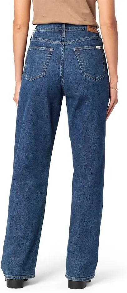 Levi Strauss Signature Gold Women's Heritage High-Rise Loose Straight (Also Available in Plus Size)