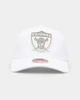 Mitchell & Ness Las Vegas Raiders 'State Of Mind' Snapback Vintage White