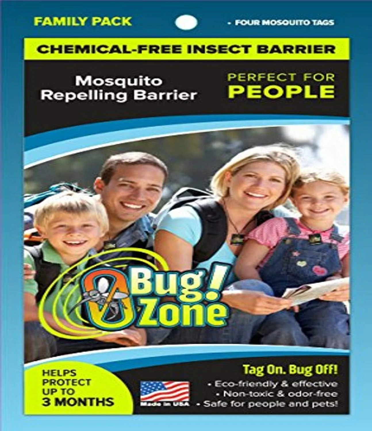 Mosquito Barrier Tags, Family Pack