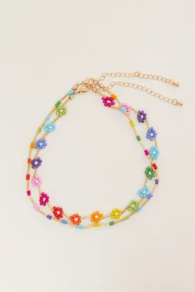 Multi Beads Layered Necklaces