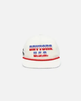 New Era Daytona USA 'Nascar Sponsor Golfer Collection' Corduroy Golfer Snapback Chrome