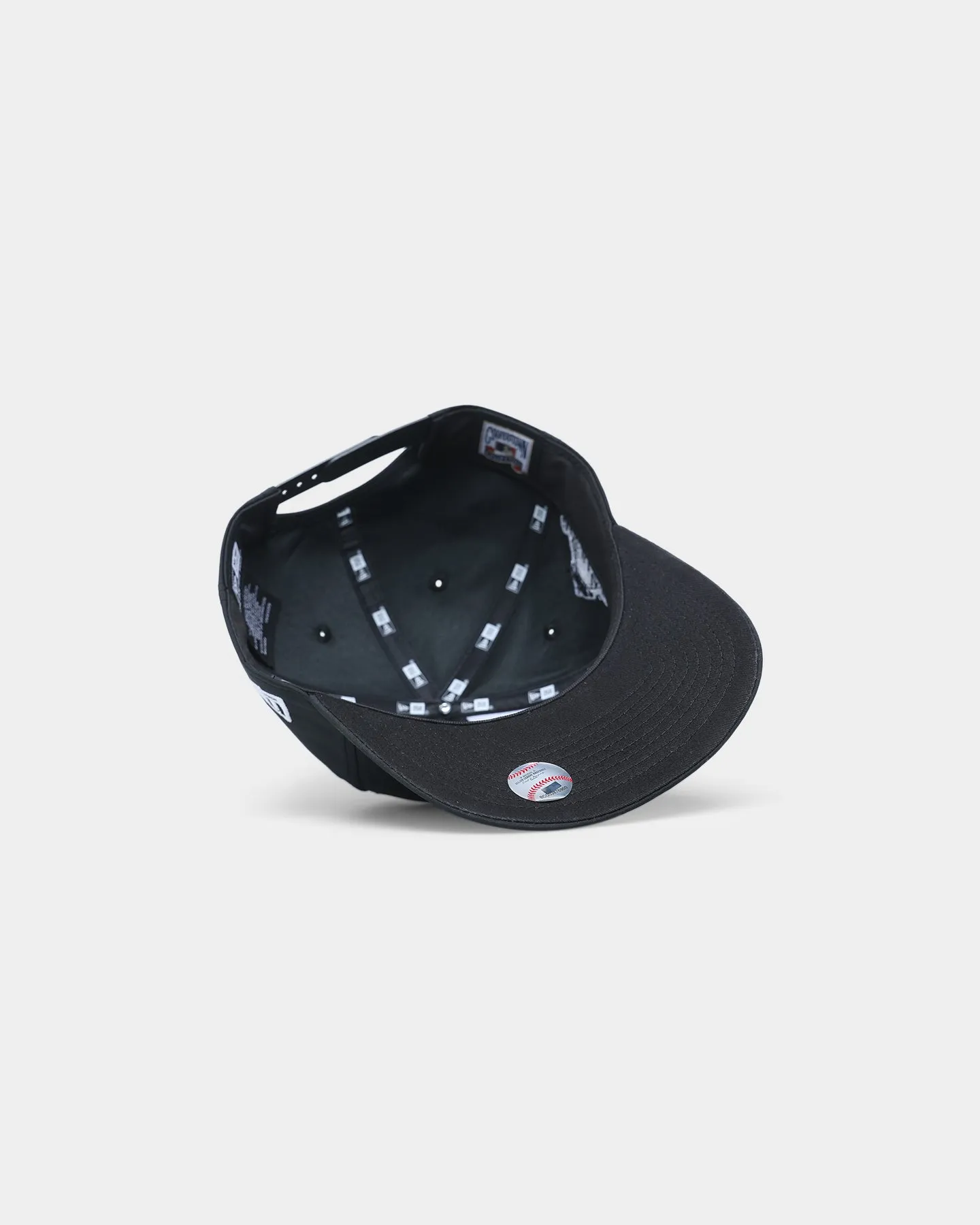 New Era Los Angeles Dodgers 1963 'Black & White World Series' Prolight Old Golfer Snapback Black/White
