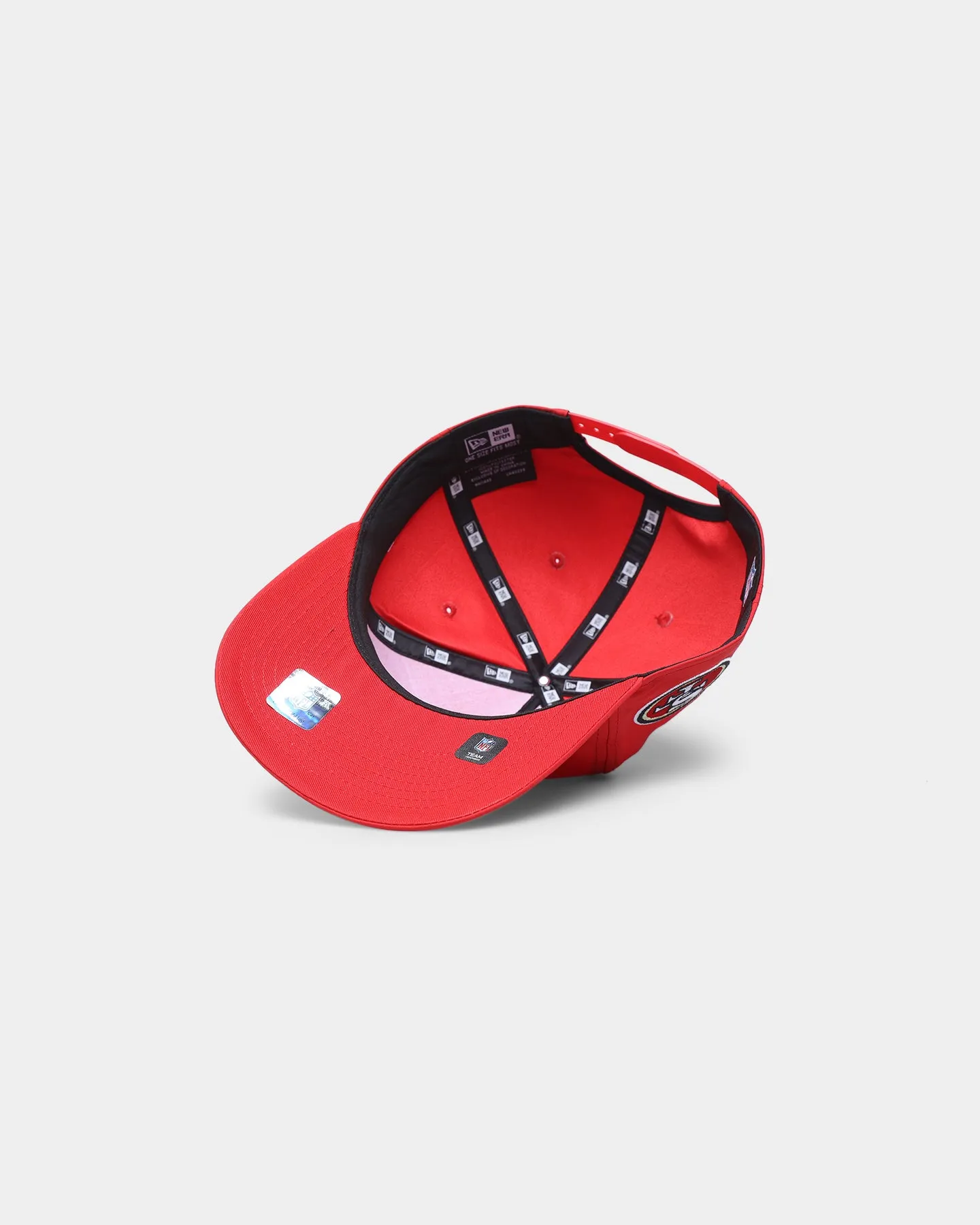 New Era San Francisco 49ers 'Team Script' Prolight Old Golfer Snapback Original Team Colours