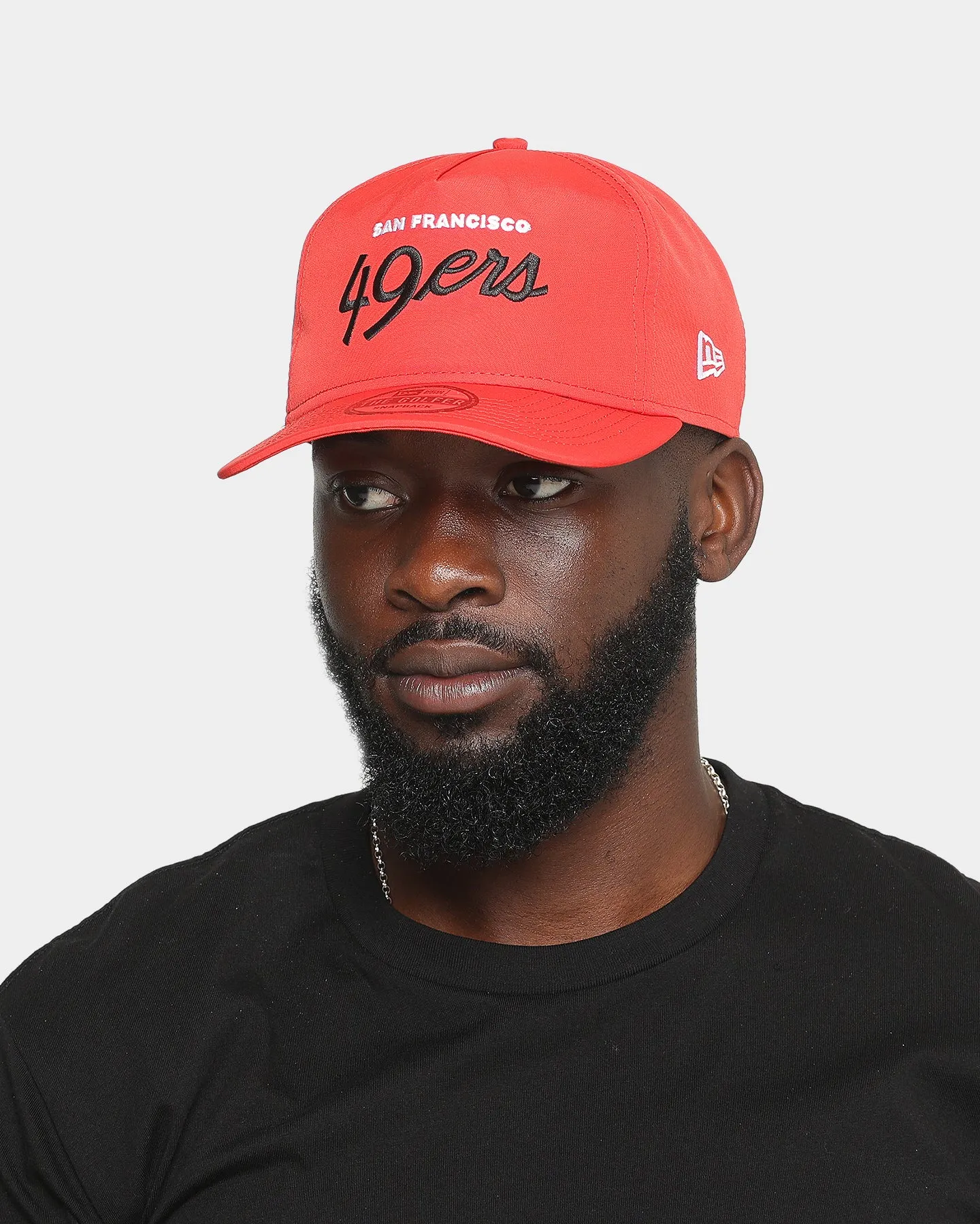 New Era San Francisco 49ers 'Team Script' Prolight Old Golfer Snapback Original Team Colours