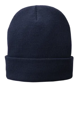 Port & Company® Fleece-Lined Knit Cap - Navy
