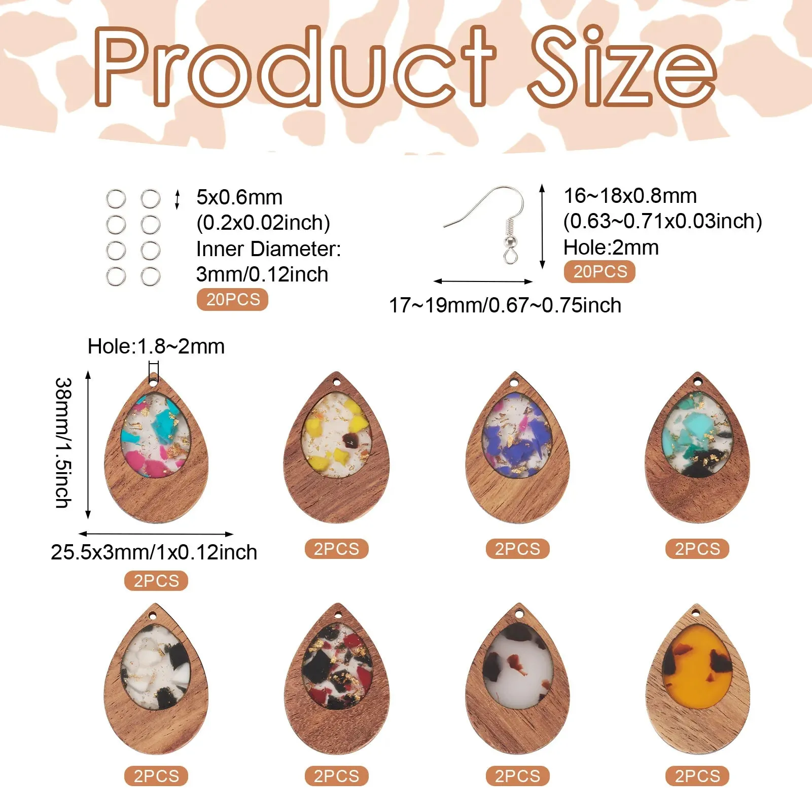 Resin Earring Making Kits for DIY Jewellery Making