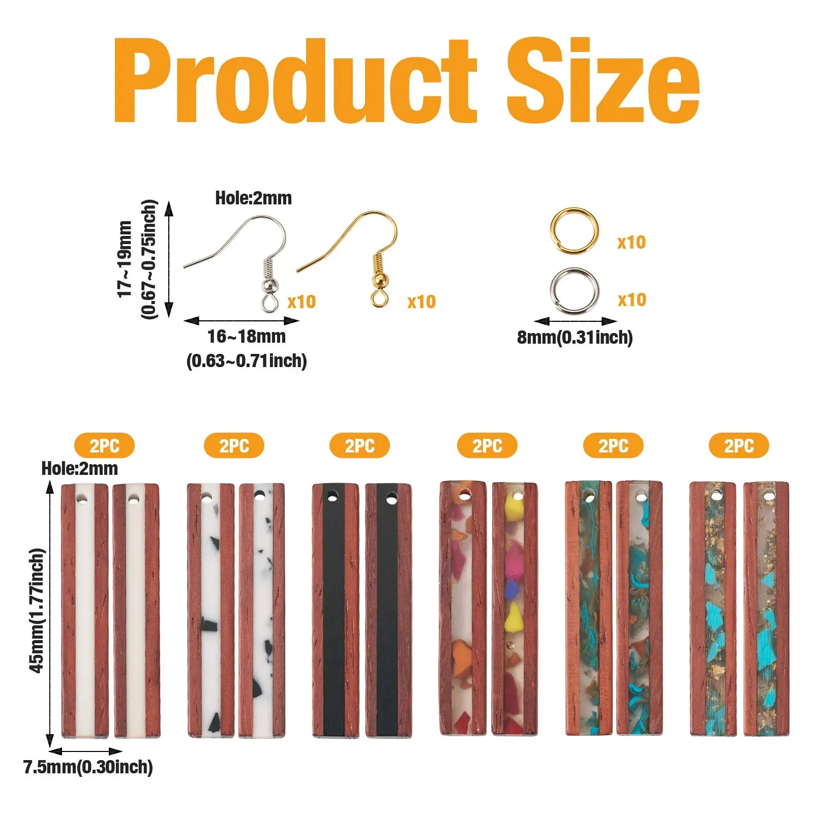 Resin Earring Making Kits for DIY Jewellery Making