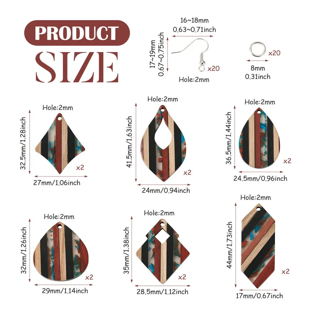 Resin Earring Making Kits for DIY Jewellery Making
