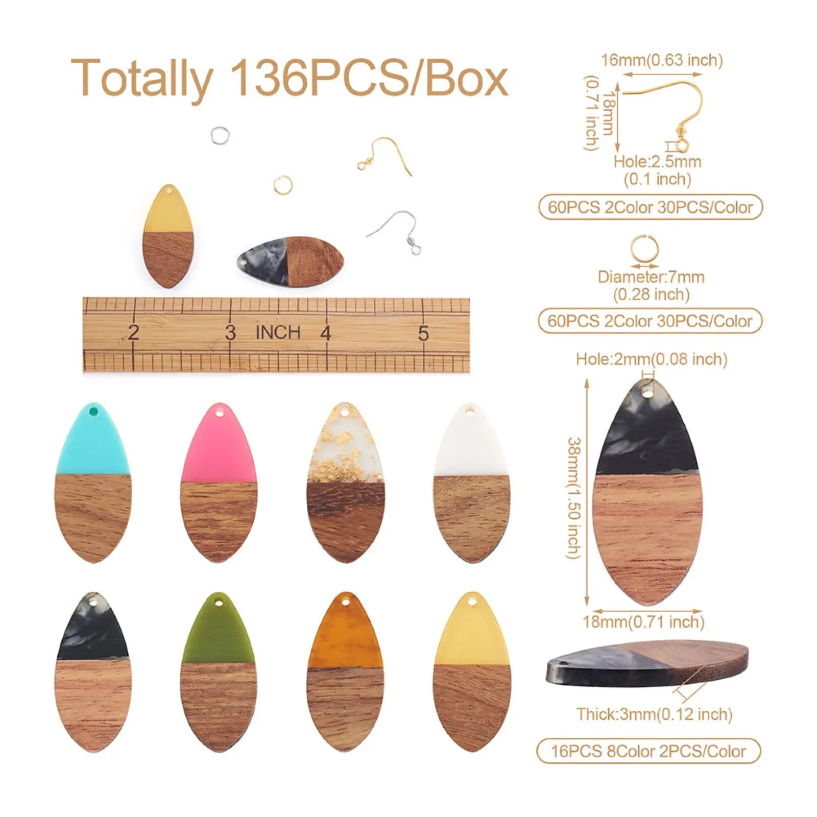 Resin Earring Making Kits for DIY Jewellery Making