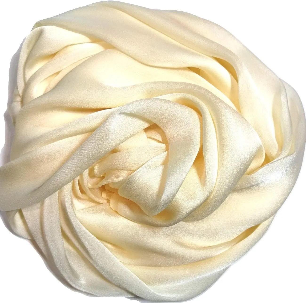 Shanlin Silk Feel Long Satin Patterned & Solid Color Scarves for Women in Gift Box