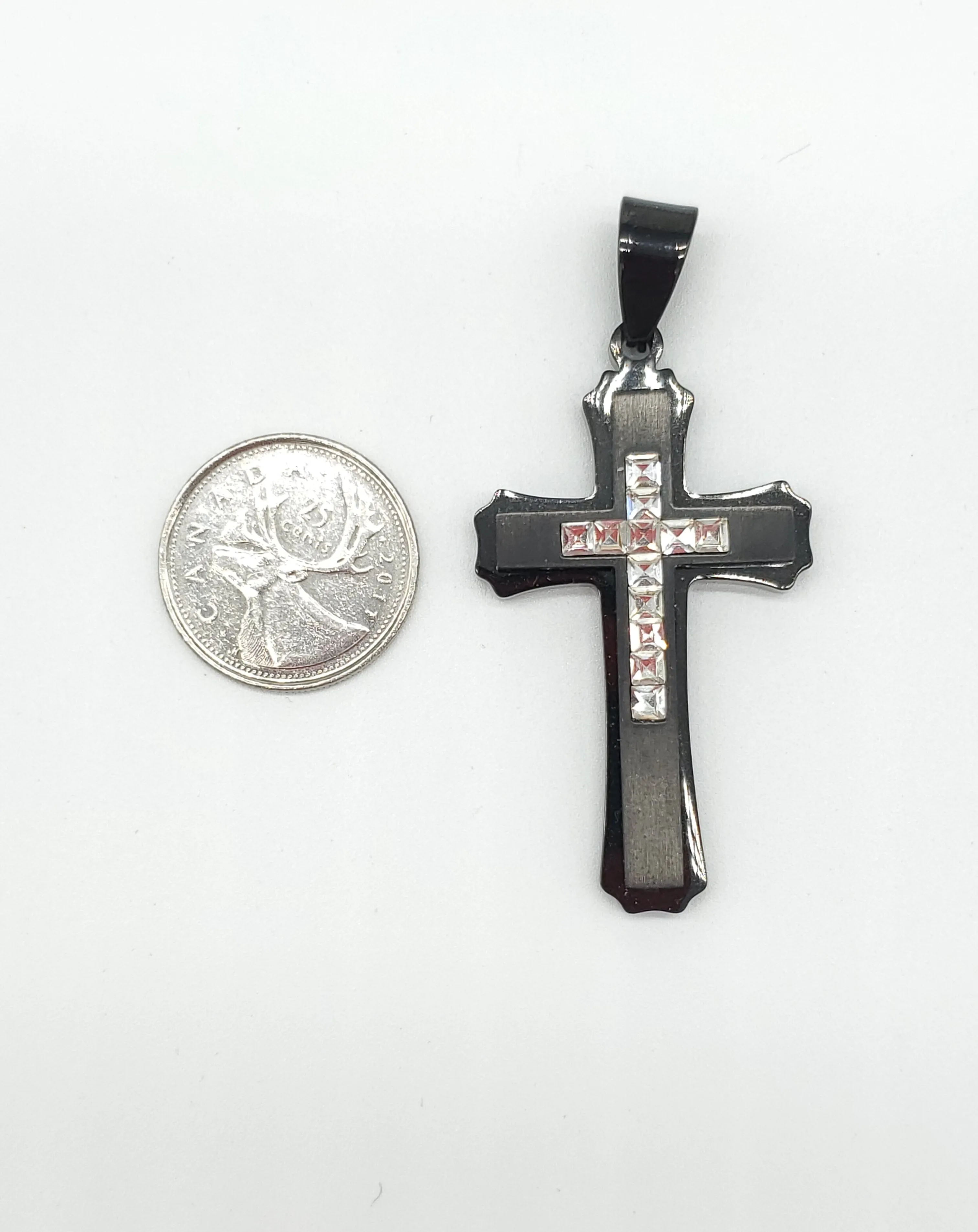 SP-839, cross, black, 30mm thick, 65mm high, 5mm thick