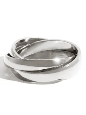Trio Ring In Silver