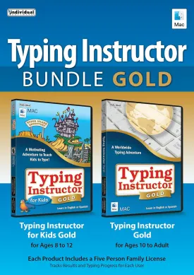 Typing Instructor: Bundle Gold [Mac Online Code]