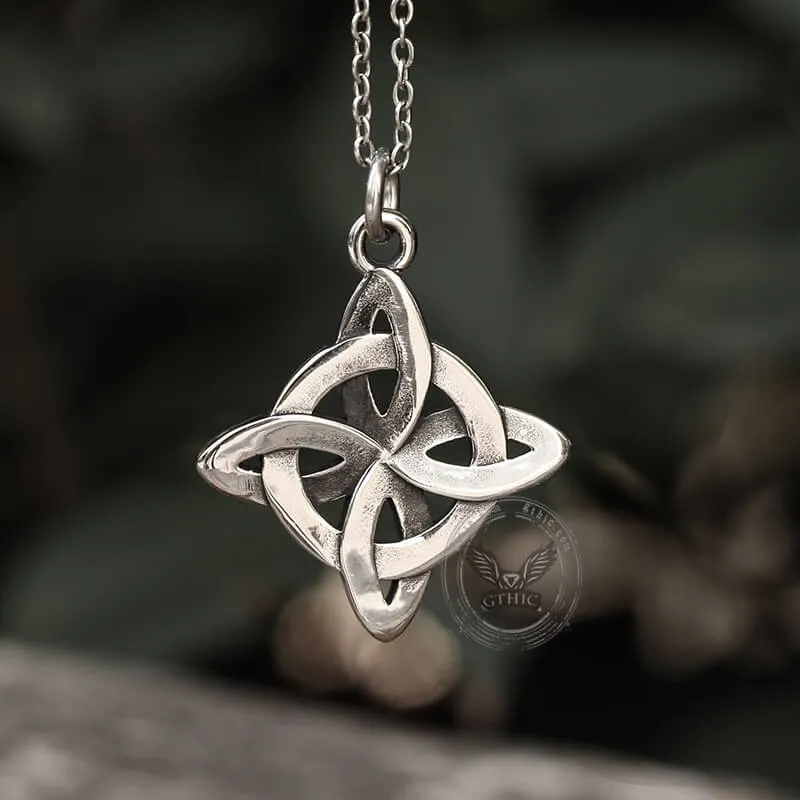 Vintage Celtic Knot Stainless Steel Pendant