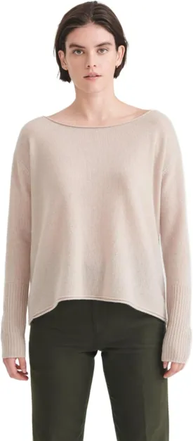 Women's Cashmere Boatneck Sweater