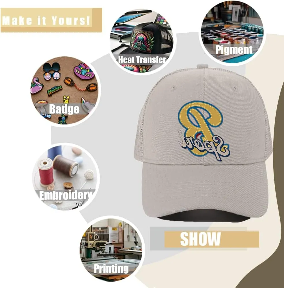 ZH 12 Pack Mesh Trucker Hats, Bulk Baseball Caps for Men and Women, Trucker Cap Wholesale